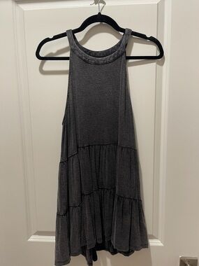 Torrid Supersoft Charcoal Gray Knit Top (0)